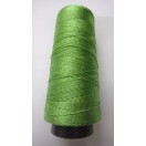 LIME GREEN - 275+ Yards Viscose Rayon Art Silk Thread Yarn - Embroidery Crochet Knitting Lace Trim Jewelry